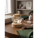 Generic Luminous Crystal Ball Lamp (Large Size) - image 2