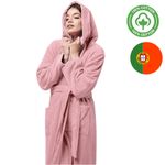 product_image_name-Generic-رداء حمام بغطاء للرأس، للنساء والرجال، مصنوع من قطن تيري بنسبة 100%، 400 جرام، مع حزام، وجيوب، ودش، ورداء حمام ناعم، ومنشفة-1