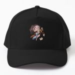 product_image_name-Generic-casquette personnalisée Fille de livre  casquette noire unique-1