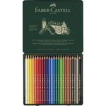 product_image_name-Faber Castel-Boîte métal de 24 Crayons de couleur Polychromos.-2
