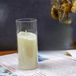 product_image_name-Generic-Bougie LED Décorative Blanche avec Verre Transparent-2