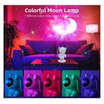product_image_name-Generic-Veilleuse Projecteur Galaxie 360° – Projection d’Étoiles, Nébuleuses & Lune avec Haut-Parleur Bluetooth, Télécommande & Minuterie, Lampe Ambiance pour Chambre & Fêtes-8