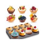 product_image_name-Generic-مجموعة من 2 قالب مافن غير لاصق لـ 12 مافن، كب كيك، كعك-6