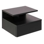 product_image_name-Generic-Armoire Murale avec Tiroir Rangement noir-2