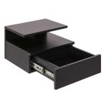 product_image_name-Generic-Armoire Murale avec Tiroir Rangement noir-3