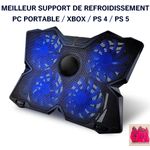 product_image_name-Generic-Support refroidisseur pour ordinateur portable à 4 Ventilateurs + Sticker Choose-1