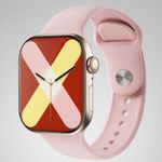 product_image_name-Laxasfit-Montre Connectée S10 MAX – Écran amoled - Rose-1