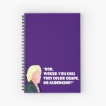 Grape Discussion Spiral Notebook Bloc note