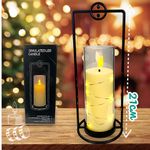 product_image_name-Generic-Pack 2 Bougies Led électrique Avec support et verre, d'anniversaire et de mariage-2