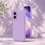 Generic Coque Compatible iPhone 17 – Silicone Violet Lavande