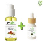 LY BIO PACK HUILE JOJOBA 50ML - POMPE + HUILE ESSENTIEL SAUGE 10ML