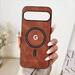 Pochette pour Google Pixel 10Pro XL Cuir Magsafe : marron 