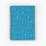 Basketball of the 90s Spiral Notebook Bloc note