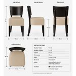 Generic  Chaise de restaurant - image 2
