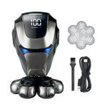 product_image_name-Generic-5-en-1 rasoir électrique Rechargeable 7D lame flottante tête pour hommes, tête cheuveux barbe nez oreille-7