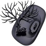 product_image_name-Generic-حامل مجوهرات على شكل غزال، أقراط، قلائد، خواتم، صينية عرض المجوهرات، حوامل تخزين الشجرة، حامل منظم، ديكور مكياج-5