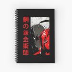 Fullmetal Alchemist Spiral Notebook Bloc note
