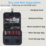 product_image_name-Generic-Trousse de rangement pliable pour accessoires et articles de toilette voyage-4