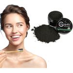 Teeth Whitening مسحوق تبييض الأسنان مسحوق تنظيف تبييض الأسنان بالفحم الطبيعي