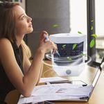 product_image_name-Generic-Climatiseur portable, humidificateur mobile, refroidisseur d’air pour le bureau-1