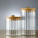 product_image_name-Generic-Boîtes de conservation en verre à couvercle en bambou-3