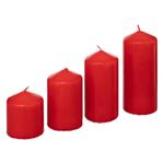 product_image_name-Le comptoir de la bougie-Pack 4 bougies rouges non parfumées-1