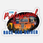 product_image_name-Generic-semi professional legends pretend race car driver 5 ملصقات ديكور-1