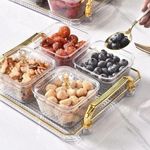 product_image_name-Generic-Set élégant de 4 pots avec plateau - Idéal pour servir l'huile, le beurre, l'amlou et le miel-2