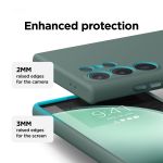 product_image_name-Case-Pochette Silicone pour Samsung S24 Ultra Protection Antichoc Vert-7
