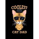 Coolest bengal cat dad  Poster Chambre Haute Qualité