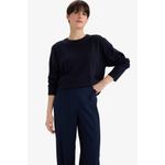 product_image_name-Defacto-بلوفر أساسي بمزيج صوف مع ياقة مستديرة-5
