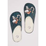 product_image_name-Women Secret-Chaussons de maison Snoopy verts-4