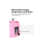product_image_name-Generic-خلاط عصير محمول صغير قابل لإعادة الشحن مع USB للفواكه والخضروات-8