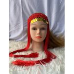 product_image_name-Generic-Voile Magique Élégant - Couronne de Féminité en Rouge Séduisant-3