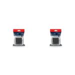 Generic Interrupteur - Plastique - Commande Électrique - Noir Mat - Lot de 2