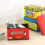 product_image_name-Generic-Boîte de Rangement de Jouets Pour Enfants Dessin Animé Motif Aléatoire -2