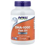 product_image_name-Now-DHA-1000 Fish Oil, 90 Softgels-1