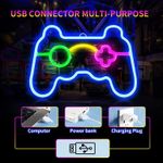 product_image_name-Generic-Manette de jeu USB plexiglass style néon led décoration salle de chambre, Game-3