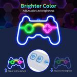 product_image_name-Generic-Manette de jeu USB plexiglass style néon led décoration salle de chambre, Game-4
