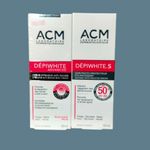 ACM DEPIWHITE ADVANCED Anti-taches 40ml + DÉPIWHITE S soin photoprotecteur éclaircissant 50ml