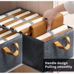 product_image_name-Generic-Boîte de Rangement Grise – Organisateur Pliable à Poignée-1