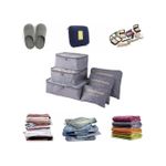 product_image_name-Generic-منظم حقيبة السفر (6 قطع) حقيبة تخزين الأمتعة المقاومة للماء,مجموعة تنظيم حقائب السفر-2