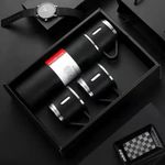 product_image_name-VACUUM FLASK-ترموس من الفولاذ المقاوم للصدأ مع 3 اكواب- 500  مل للمشروبات الساخنة-طاقم هدية رائعة-2