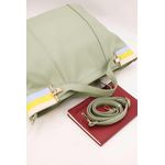 product_image_name-Tom&Eva Paris-tom&eva Grand Sac Cabas Ceinturé 23B-5830-Vert-4