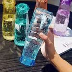 product_image_name-Generic-Bouteille en Verre Élégante 420 ml – Modèle Diamant, Multicolore-3