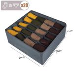 product_image_name-Generic-Lot de 4 Organiseurs de Tiroir pour Vêtements-2