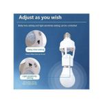 product_image_name-Generic-Support d’Ampoule Intelligent Blanc – Capteur PIR Sans Fil-4