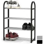 product_image_name-Generic-2 x رف أحذية متراكم 4 مستويات، تخزين أحذية عملي ومتينة-3