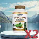 Herbo Ridouane Ashwagandha 60 capsules  X2