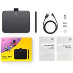 product_image_name-XP Pen-Tablette Graphique, Deco 640 Tablette Graphique sans Écran, 16K Niveaux de Pression, 6x4 Pouces, Conçu pour OSU Signature Dessin-8